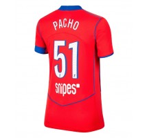Paris Saint-Germain Willian Pacho #51 Koszulka Trzecia damskie 2025-26 Krótki Rękaw